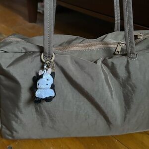 plush cow bag charm